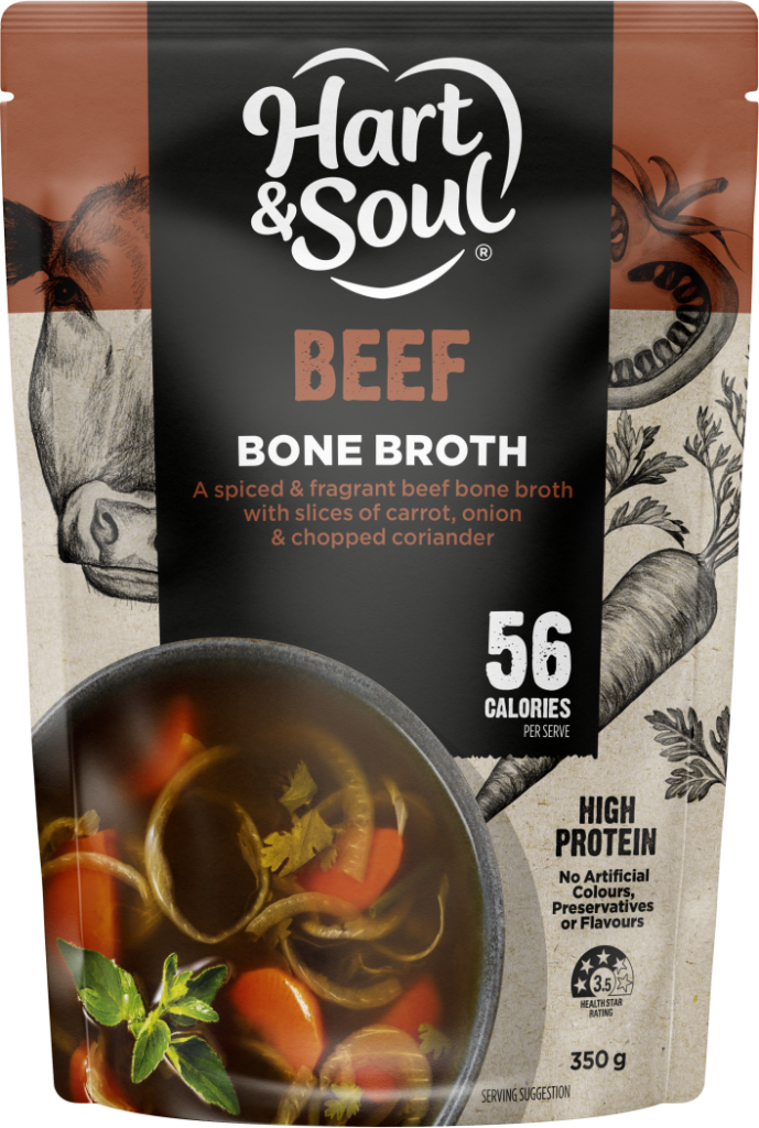 Beef Bone Broth Soup Hart & Soul